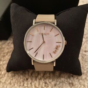 Coach Leather Band Water